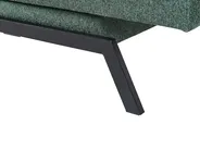 Sofa Bed 3 Seater LEEDS Fabric Green_923322