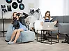 Bean Bag 200 L DROP 63 cm 75 cm Light Blue