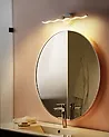 Picture and Mirror LED Light AILETTE Metal White
