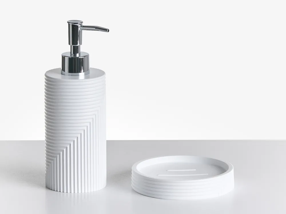 5-Piece Bathroom Accessories Set SEPAHUA White_996803
