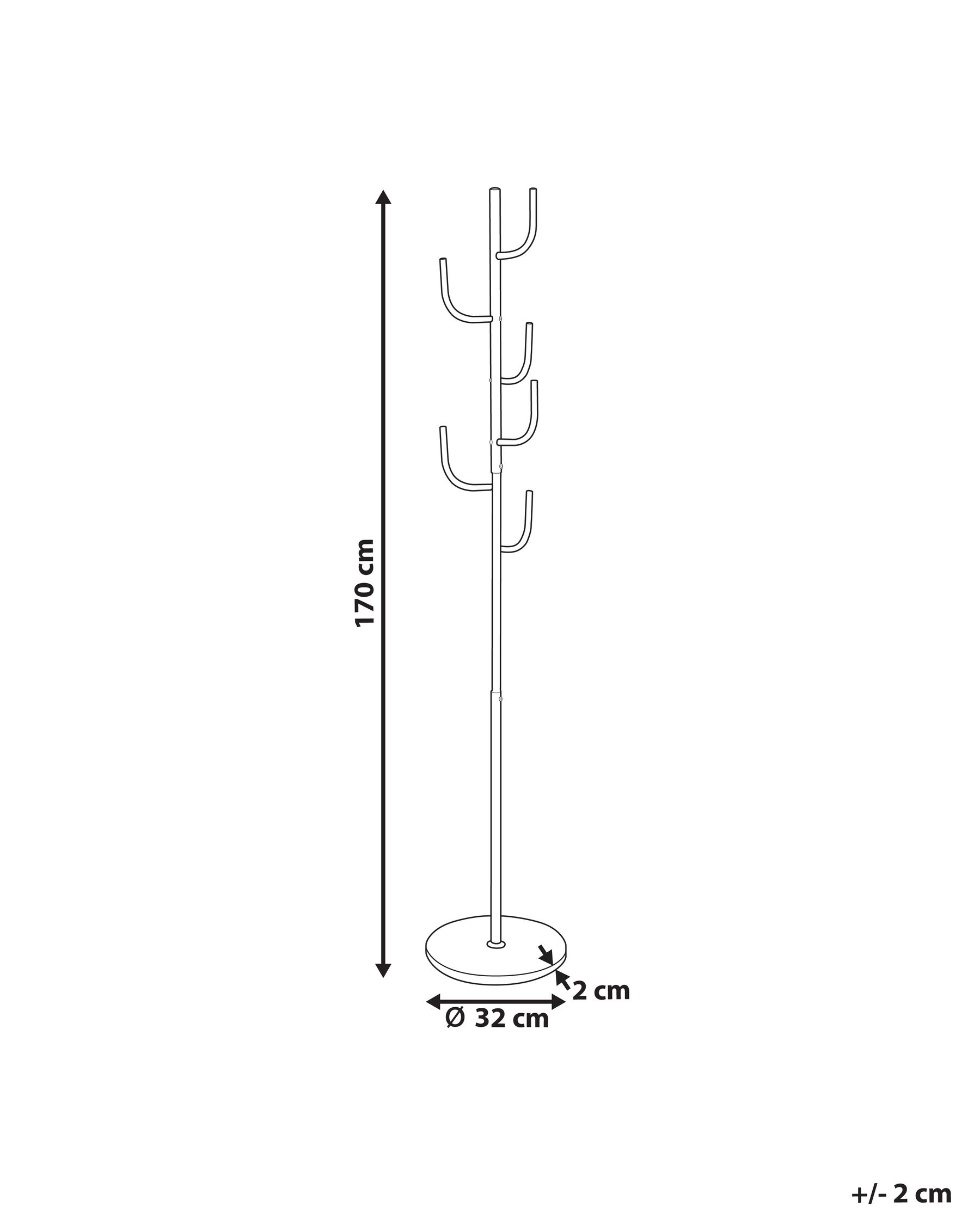 Coat Stand Black FLAGLER_939503 Coat Stand Black FLAGLER_939503