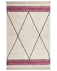 Rug AFSAR Light Beige 160 x 230 cm Cotton_839973
