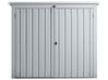 Steel Garden Storage Shed White MOENA_937631