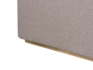 Ottoman Bed MONESTIER Fabric Taupe 160 x 200 cm (EU King Size)_972636