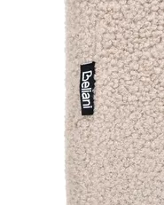 Rocking Electric Recliner Chair FOBOS Swivel Boucle Light Beige_1078707