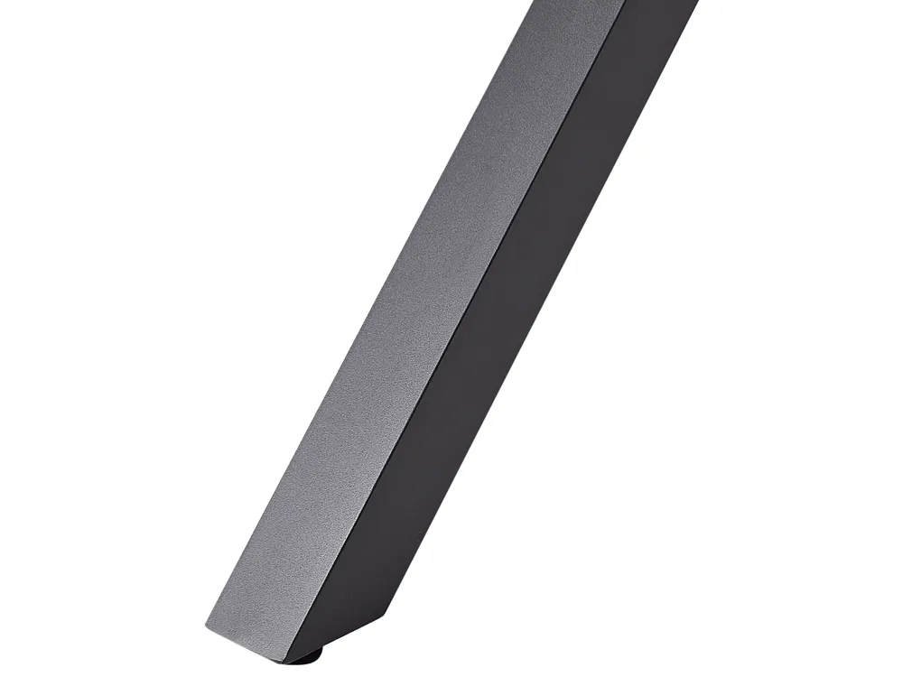Stół ogrodowy rozkładany FANES 184/242 cm 90 cm Metal Grafitowy_928664