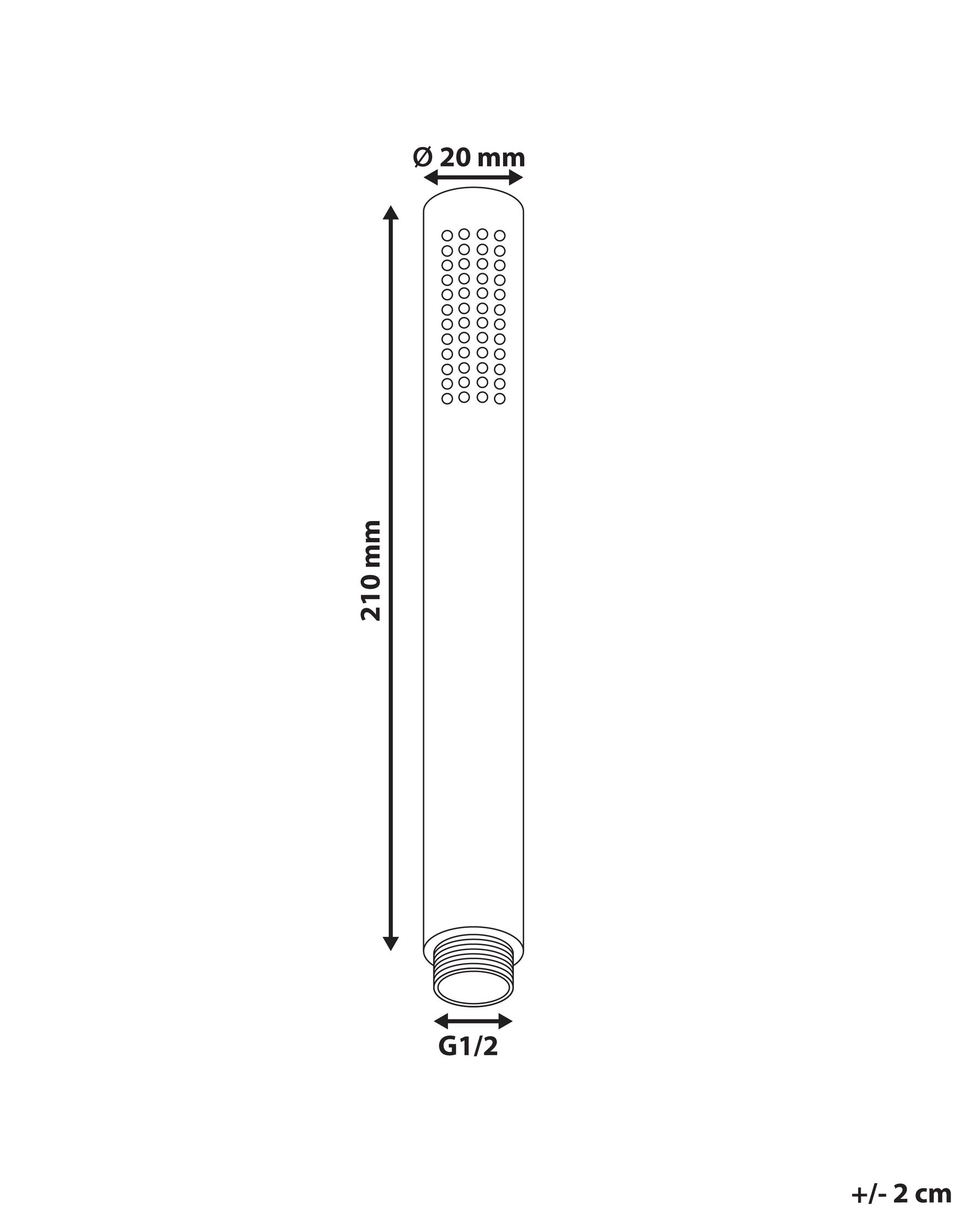 Shower Head CABUYAL Brass Silver_980643