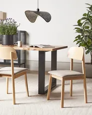 Set di 2 sedie da pranzo SCANDIA Legno Tortora_945228