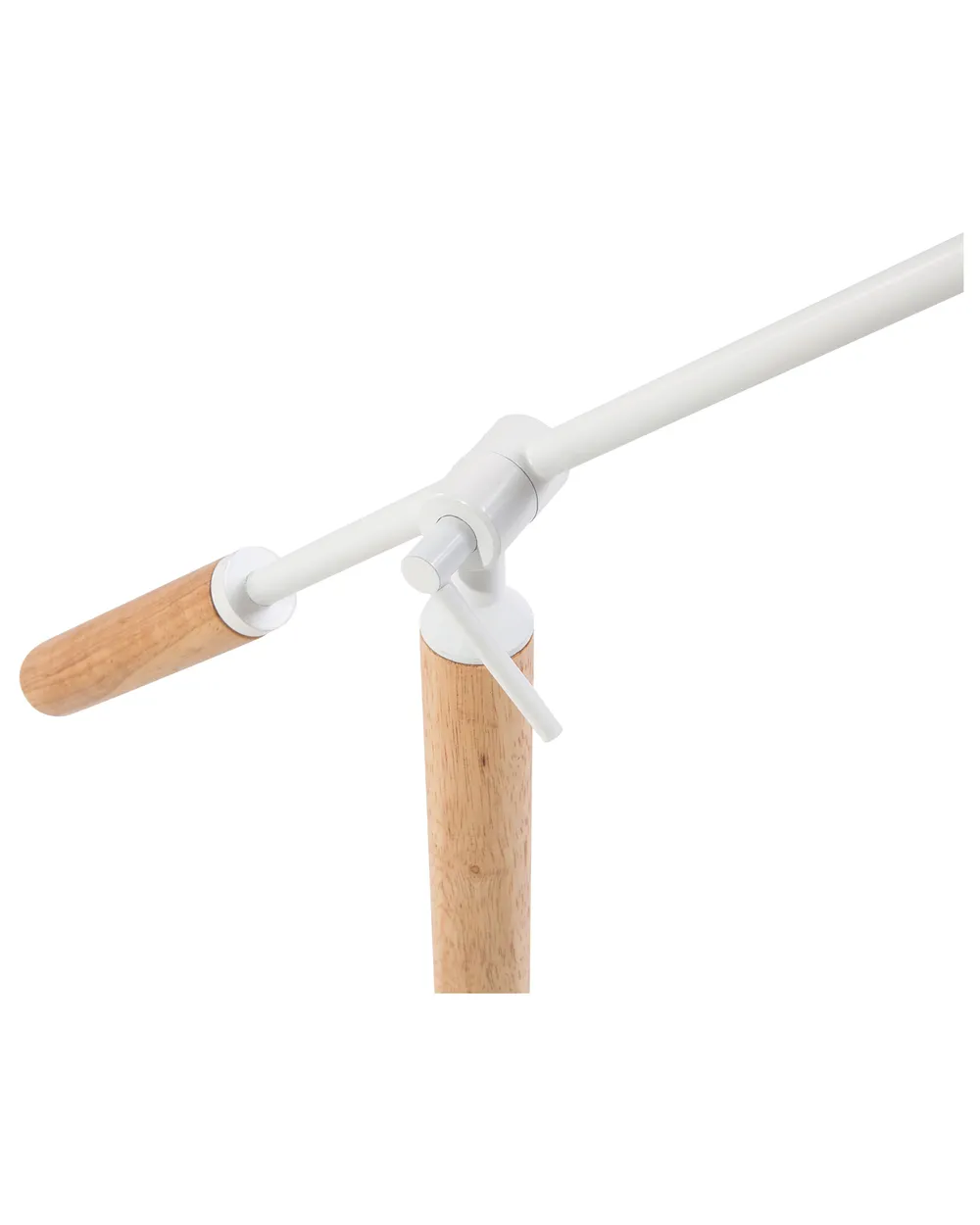 Desk Lamp PECKOS Adjustable Metal White_680484