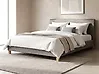Bed Fabric SENNEZ 160 x 200 cm (EU King Size) Light Grey