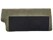 Sofa 3-Sitzer SKARO Chenillegewebe Grün_1156687