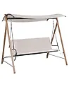 Patio Swing BONAGIA Metal Beige