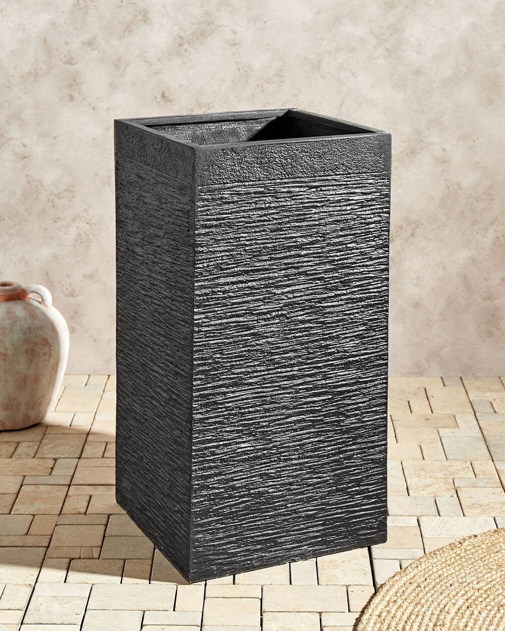 Plant Pot DION 40 cm Black