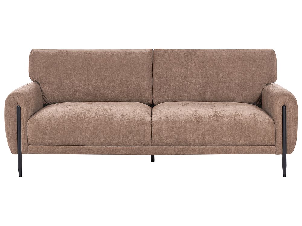 Sofa 3 Seater SKARO Chenille Brown