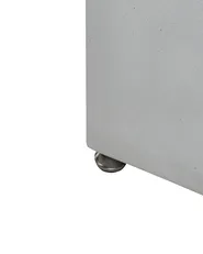 Gas Fire Pit AMBRIM Concrete Light Grey_956218