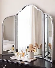 Dressing Table Mirror SAVILLY Silver_1194119