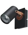 Zestaw 2 lamp spot metalowych czarnych KLIP_828820