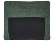 Canapé d'angle 4 places BREDA Tissu Vert foncé Côté gauche_1069533