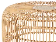 Stolik kawowy ogrodowy RANDAZZO 85 cm 85 cm Rattan Jasnobrązowy_854005