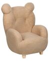 Kinderfauteuil teddy lichtbruin MELBU_886879