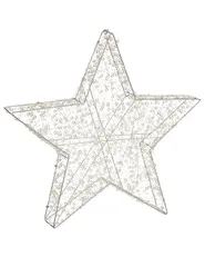 Outdoor Decoration LED MADUM 50 cm Star Silver_1015615