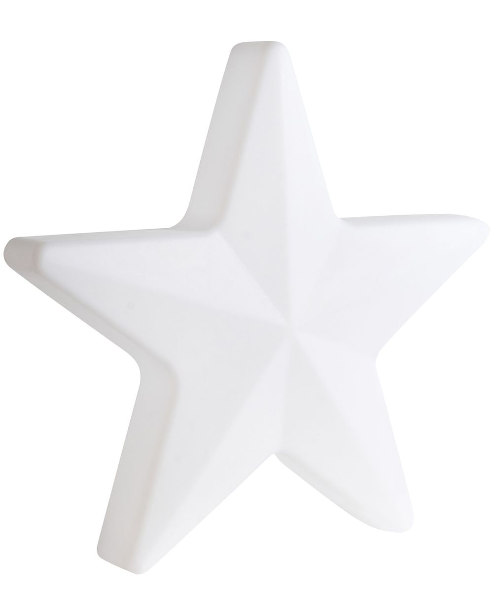 Lampadaire d'extérieur LED OLSAN 76 cm Étoile Blanc