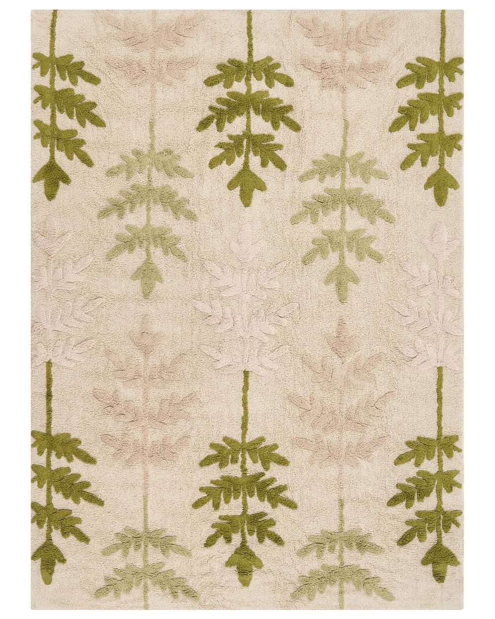 Tapis enfant DARMA Beige 140 x 200 cm Coton