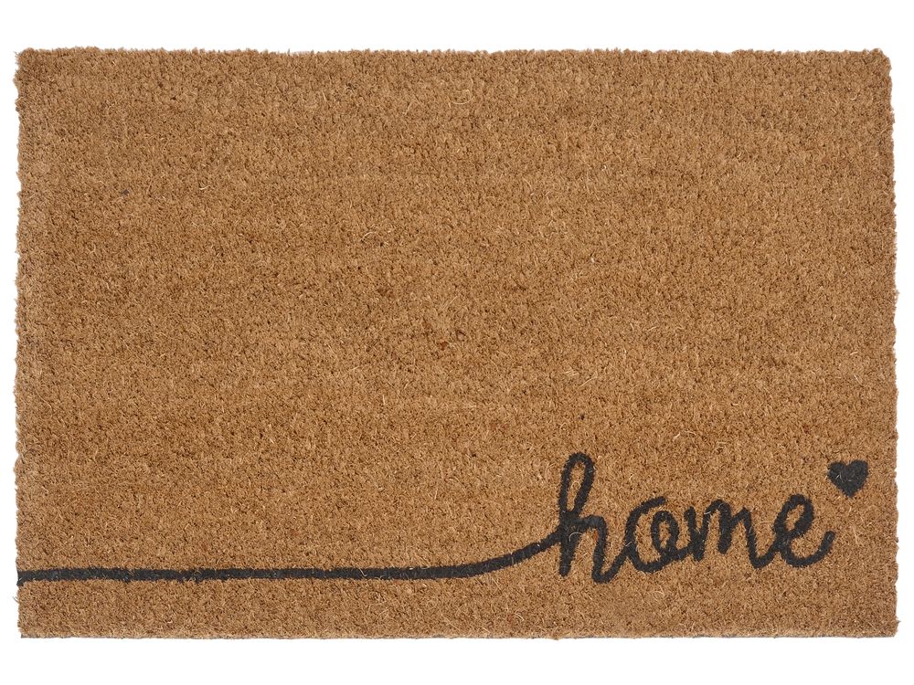 Doormat LEDIANAIA Natural 40 x 60 cm Coir