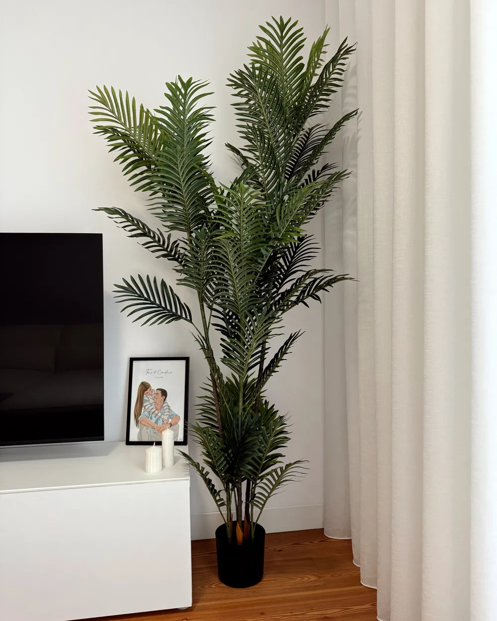 Sztuczna roślina PALM TREE 180 cm Zielony_1031399