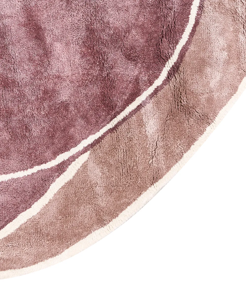 Rug KANRACH Pink 200 x 200 cm Viscose_1004945