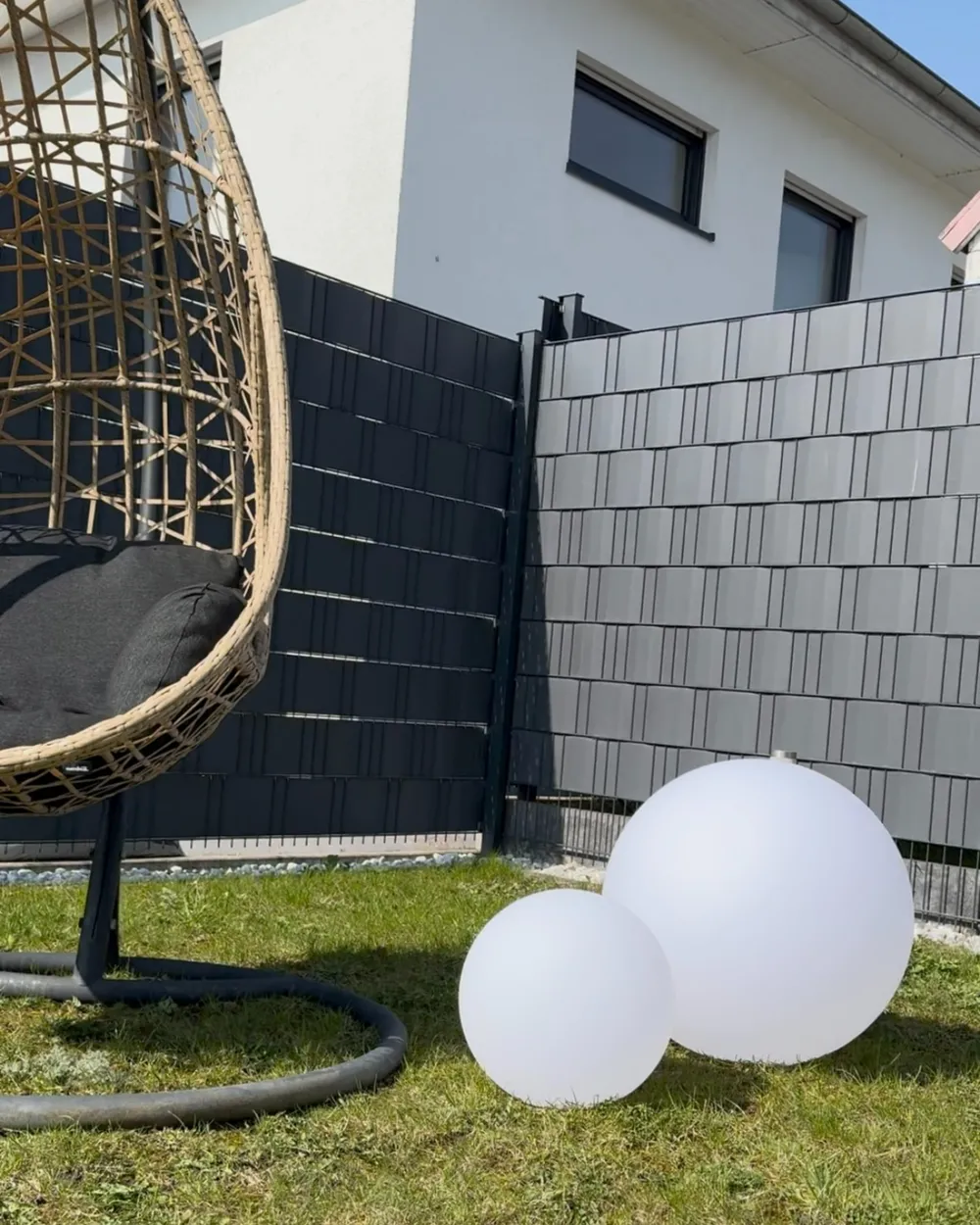 Outdoor LED Ball Lamp JOCOY with Remote White_982955