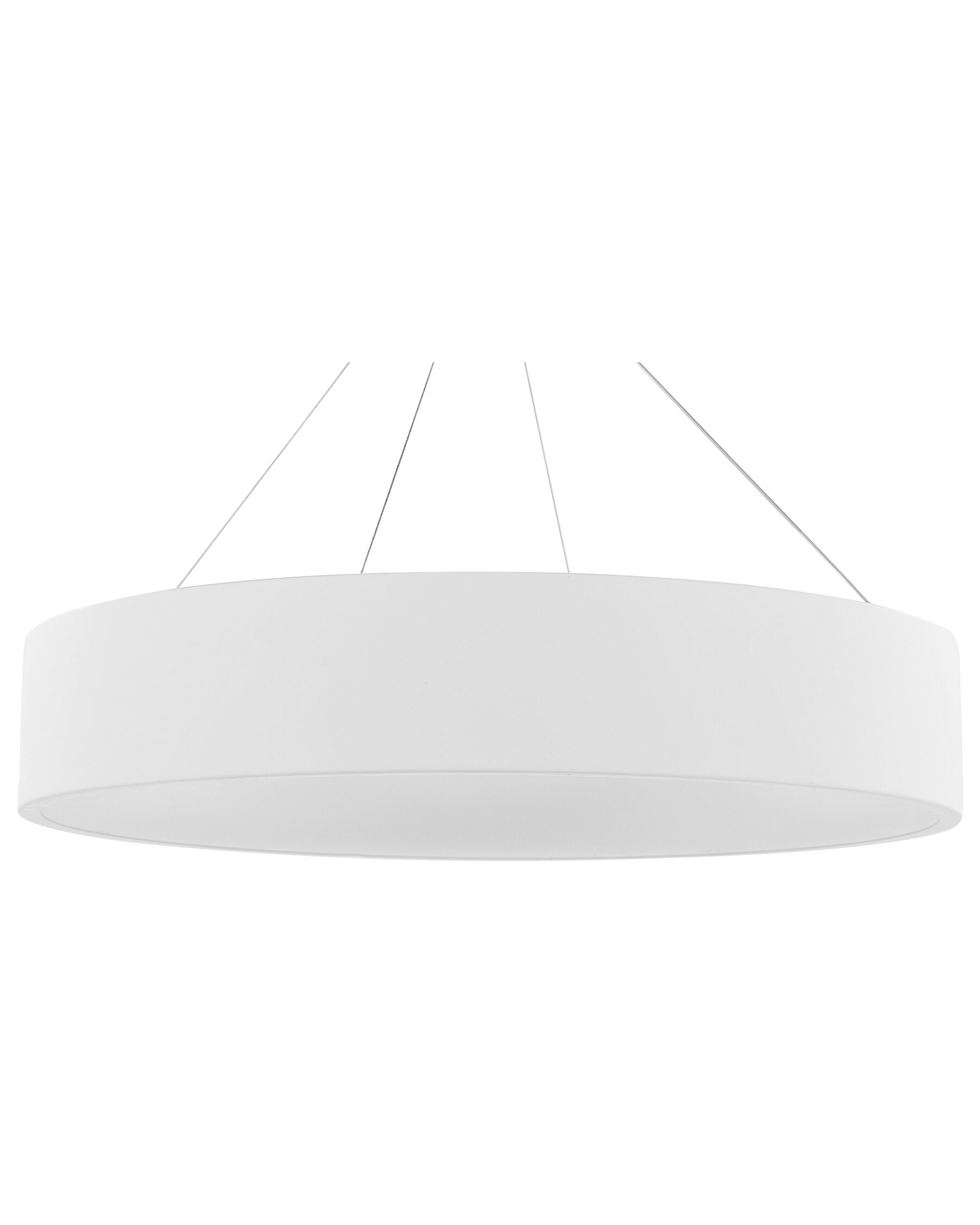 Hängelampe LED Metall weiss Ringform LENYA_824622