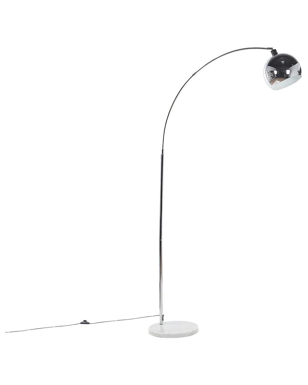 Floor Lamp PAROO Metal Silver_822246