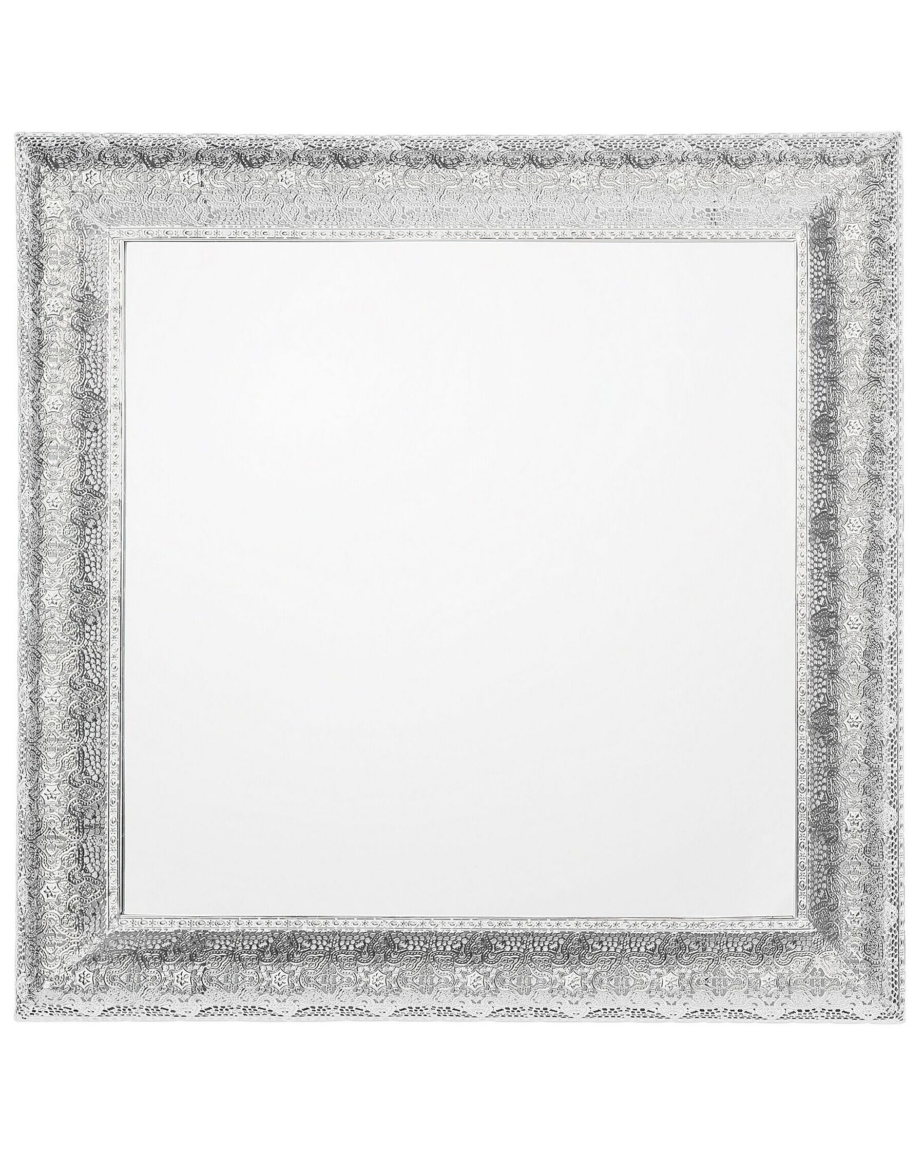 Nástěnné zrcadlo CAVAN 65x65cm stříbrné_741150