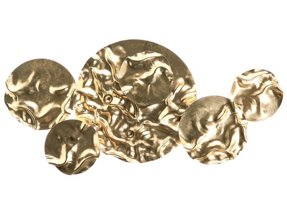 Decorazione da parete CALRY Metallo 43 cm Oro