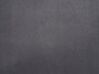Pravostranná sametová lenoška s úložným prostorem tmavě šedá MERI II_903581