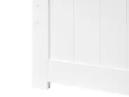Bed with 4 Drawers SABRAN Pine Wood White 160 x 200 cm (EU King Size)_1061309