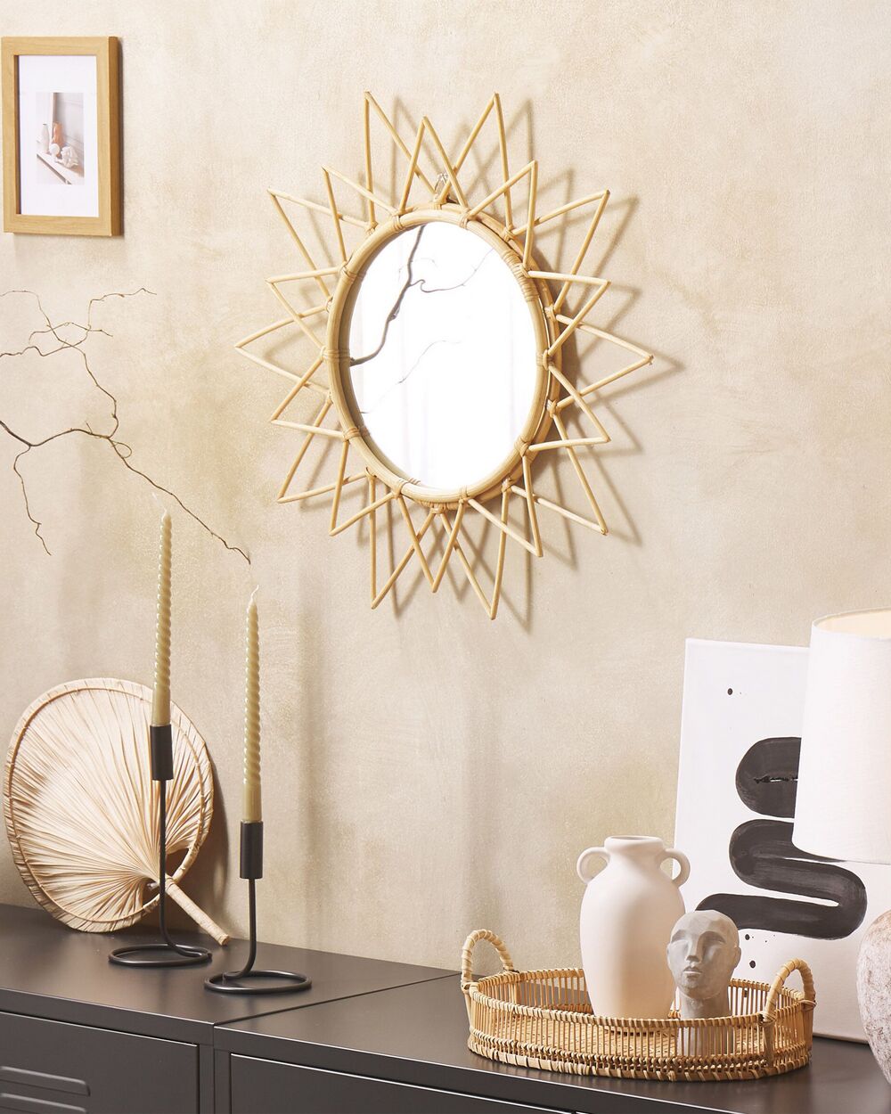 Pendant Lamp RAMIS Metal Gold Beliani.co.uk