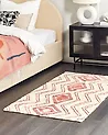 Rug KASTAMONU Beige 80 x 150 cm Cotton