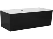 Vasca da bagno freestanding RIOS 170 x 80 cm Nero_749464