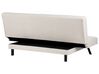 Fabric Sofa Bed Off White LEEDS_923265