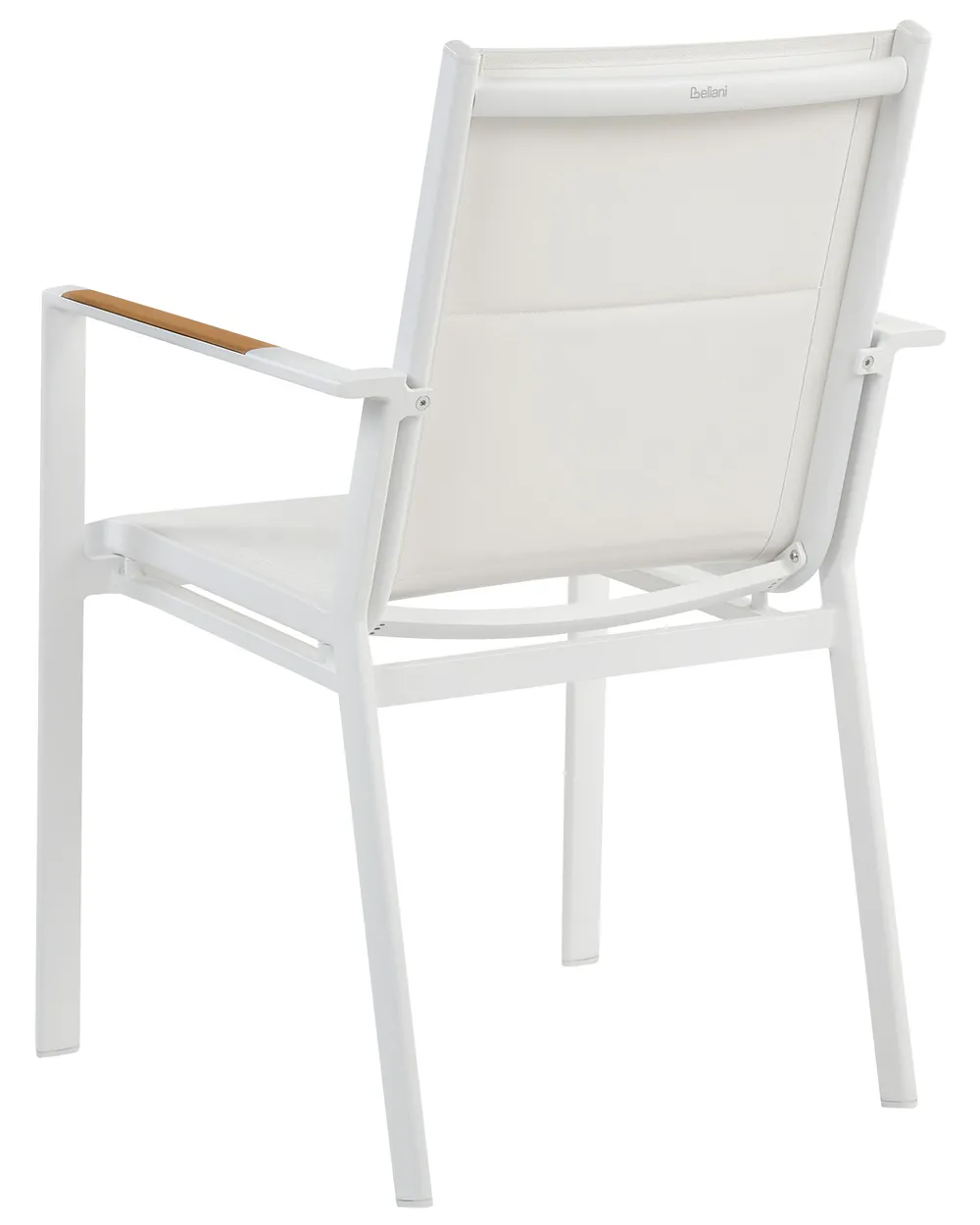 Set di 6 sedie da giardino BUSSETO Metallo Bianco_922751
