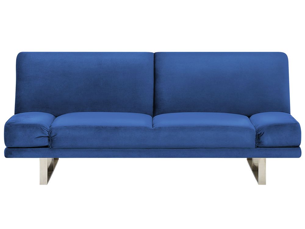 Sovesofa 2 personers YORK Velour Navy Blå