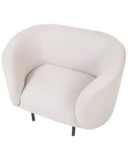 Armchair LOEN Fabric Light Beige_867489
