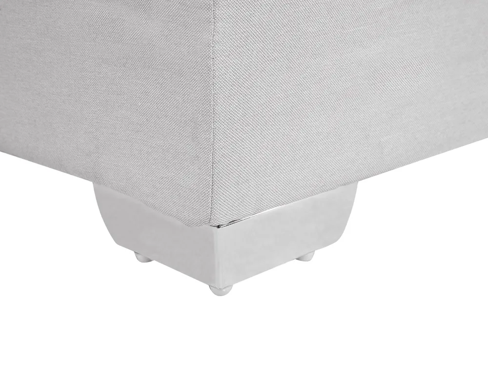 Divan Bed Fabric ADMIRAL 90 x 200 cm (EU Single) Light Grey_734744