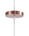 Metal Pendant Lamp Grey NARMADA_688437