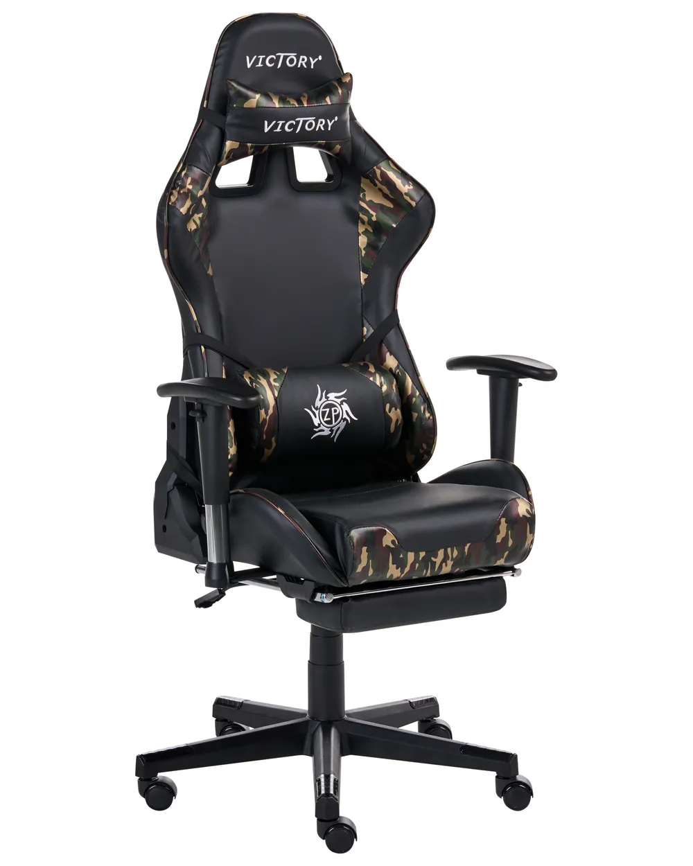 Gaming Chair VICTORY Faux Leather Dark Grey