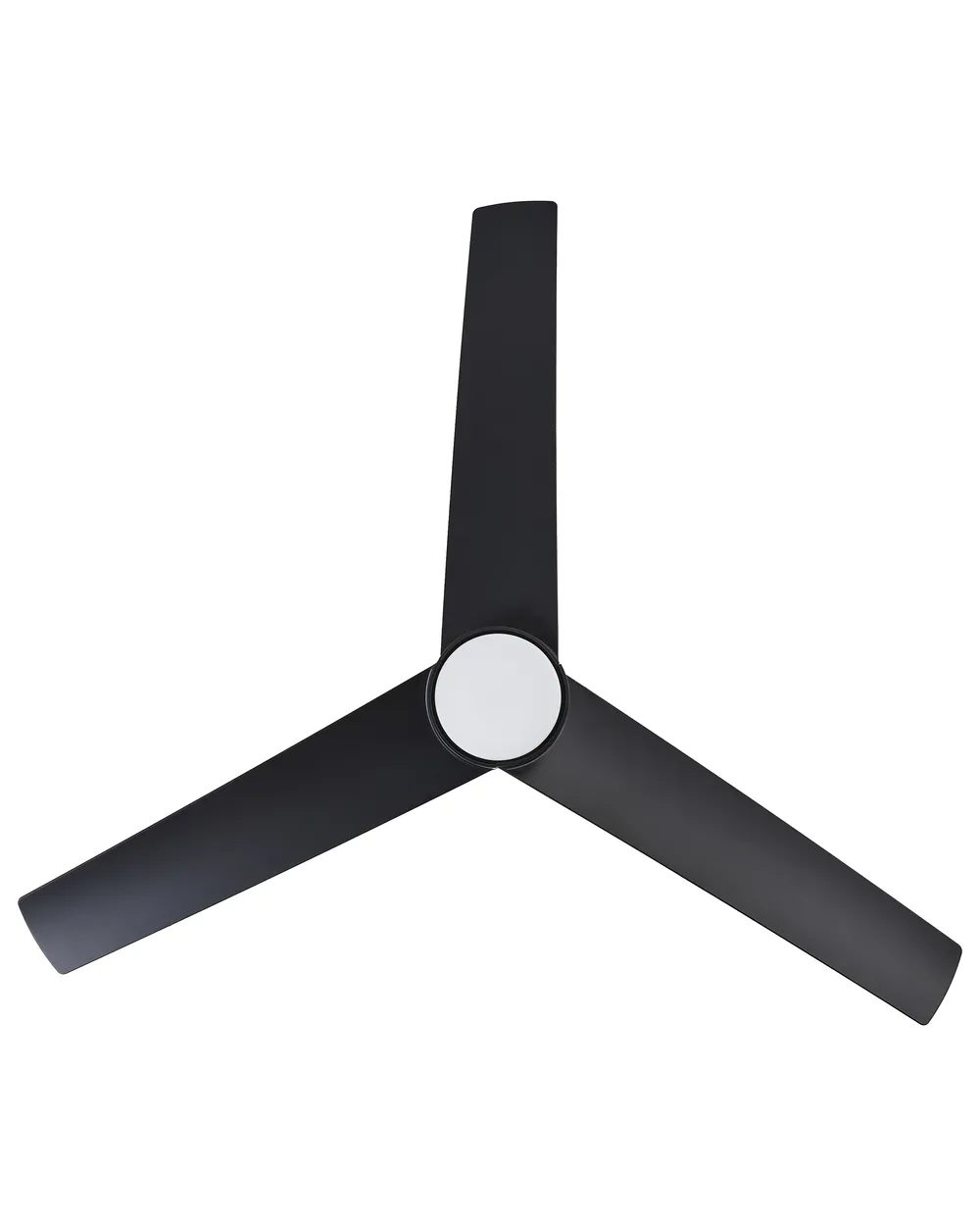 Ventilatore a soffitto con luce CANETE con telecomando LED Nero_988617