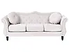 Sofa 3 Seater SKIEN Velvet Light Beige