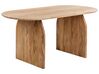 Jedálenský stôl z akáciového dreva 180 x 90 cm svetlé drevo SKYE_918627